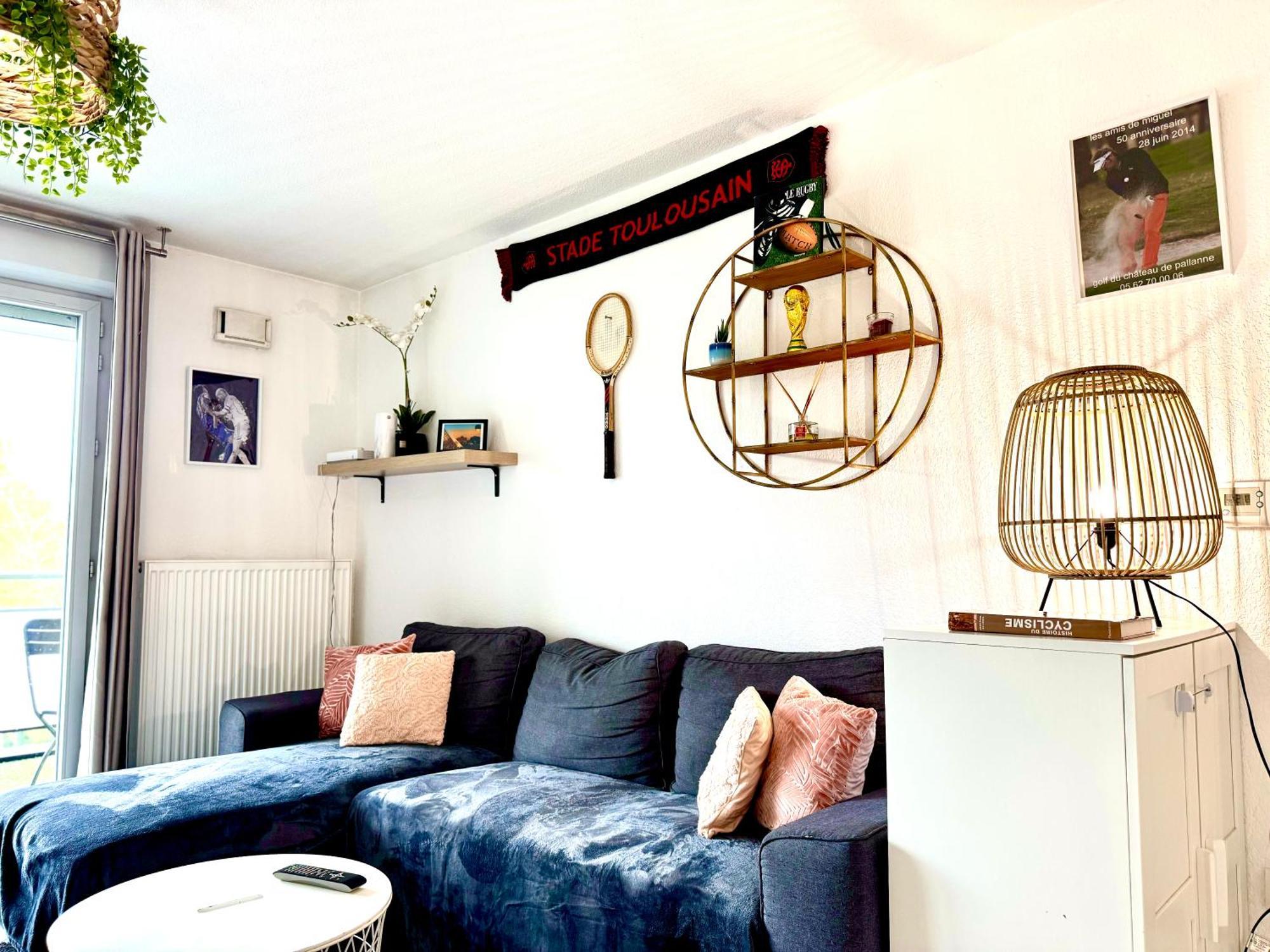 Bel Appartement T3 de 60m2 avec Parking, Terrasse, proche du Métro et du Périph Toulouse Exterior foto